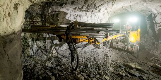 Gold mining in Irokinda mine, Buryatia