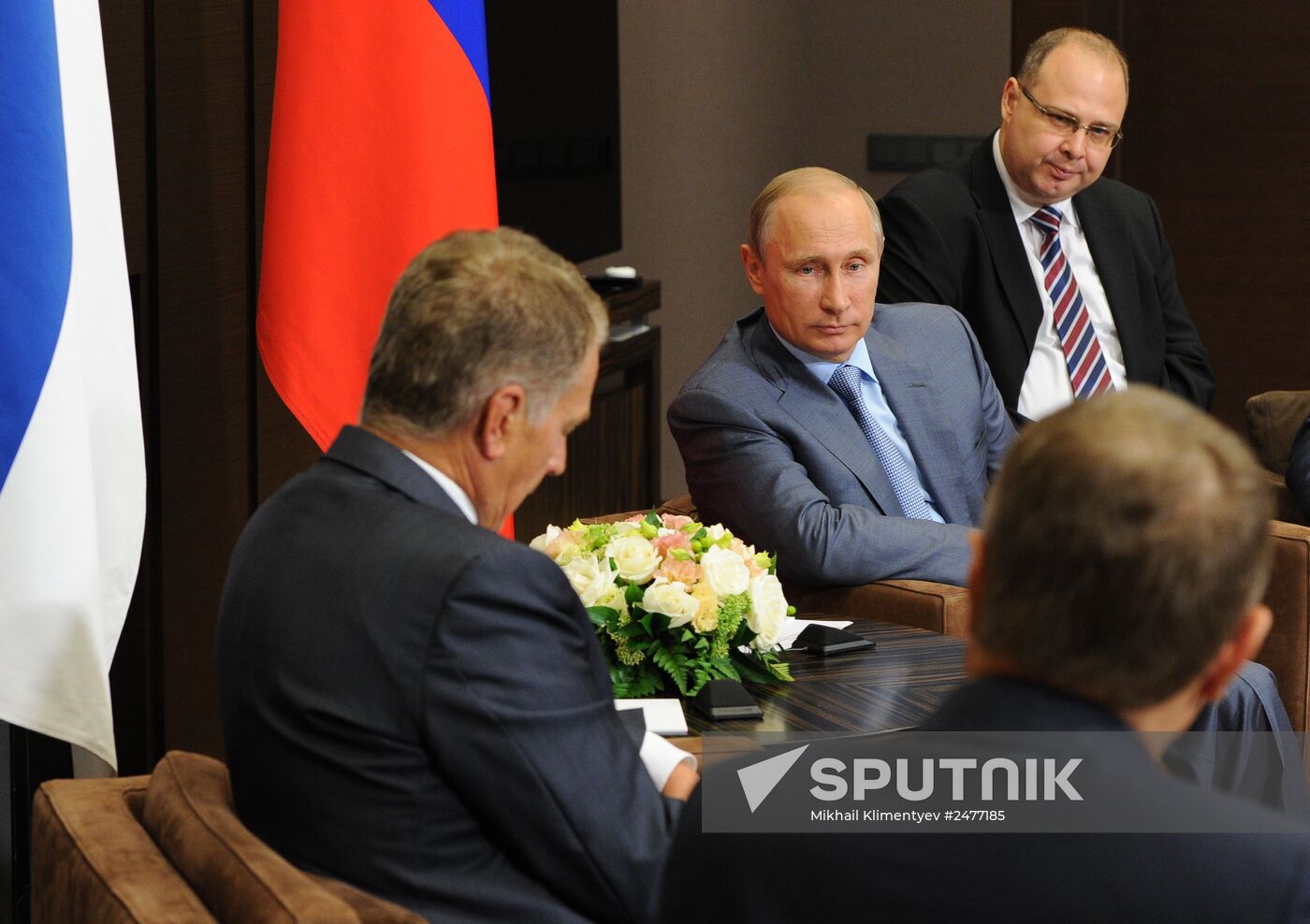 Vladimir Putin meets with President of Finland