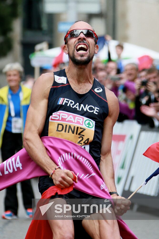European Athletics Championships. Day Four