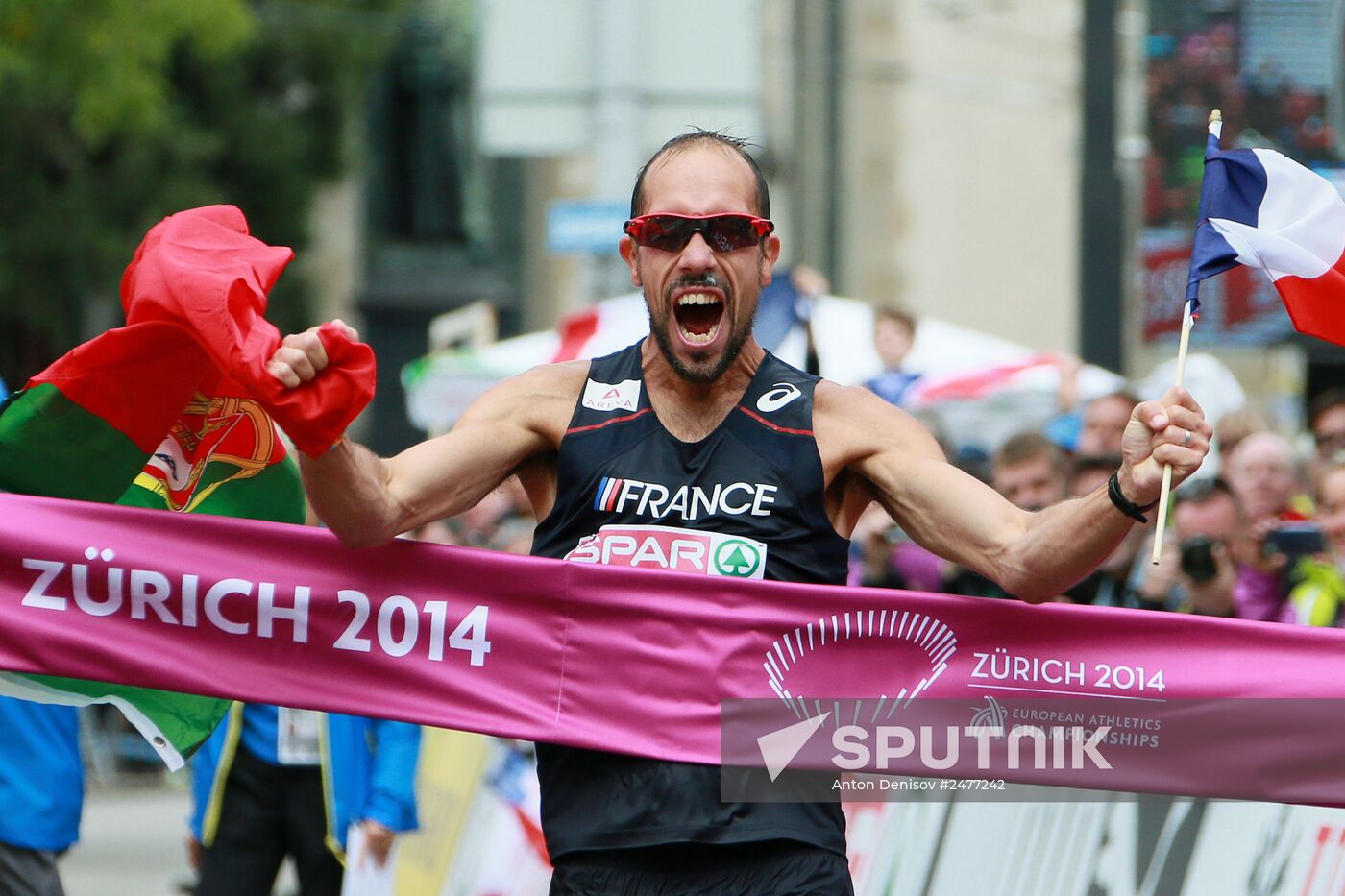 European Athletics Championships. Day Four