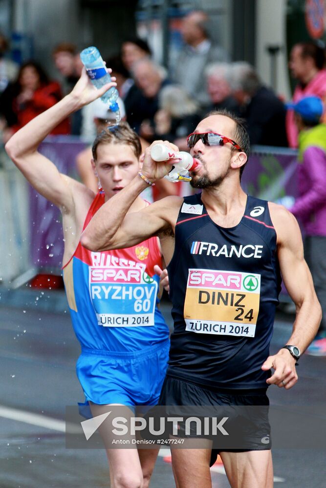 European Athletics Championships. Day Four