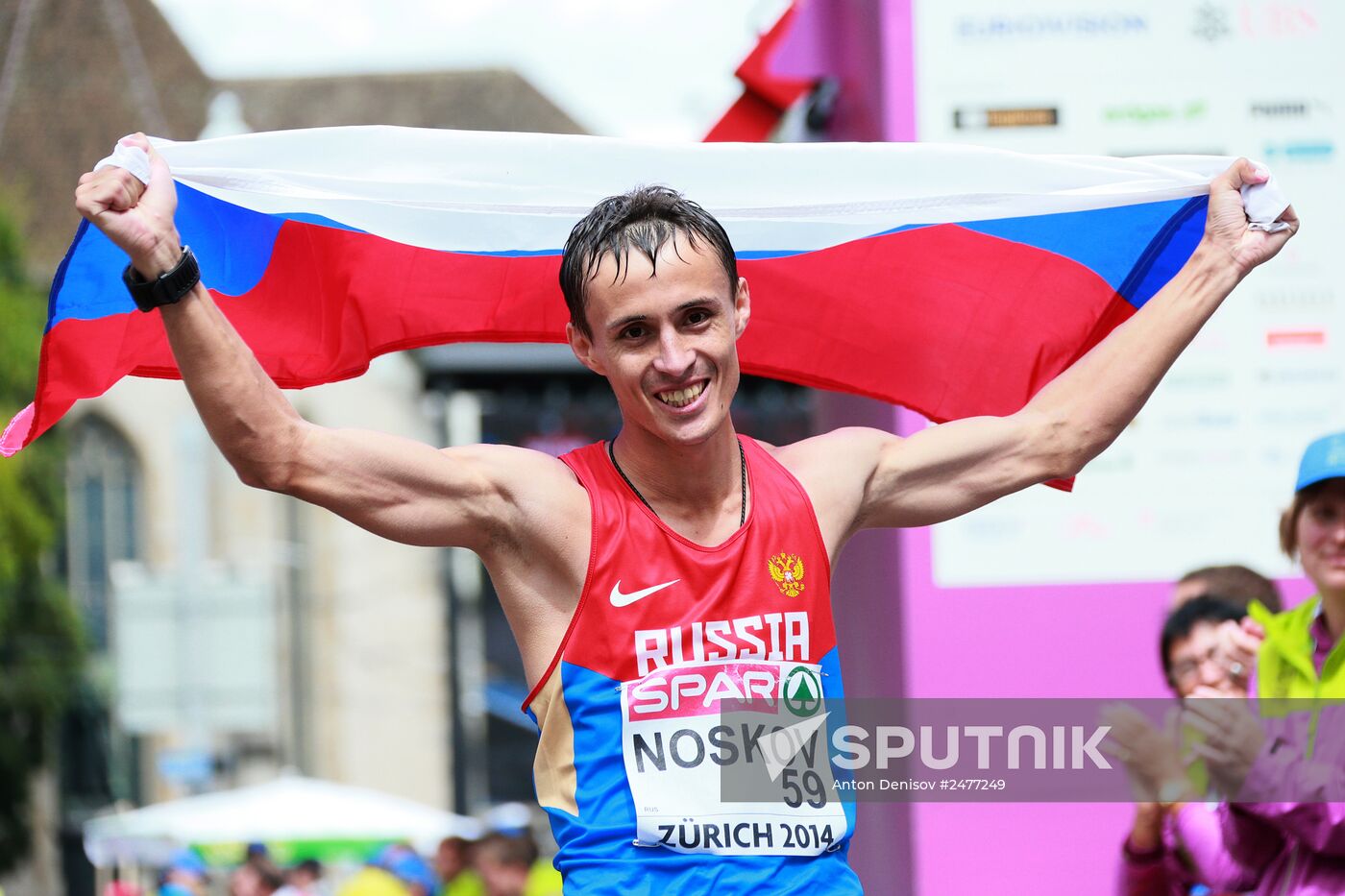 European Athletics Championships. Day Four