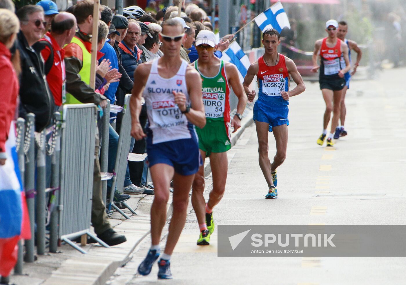 European Athletics Championships. Day Four
