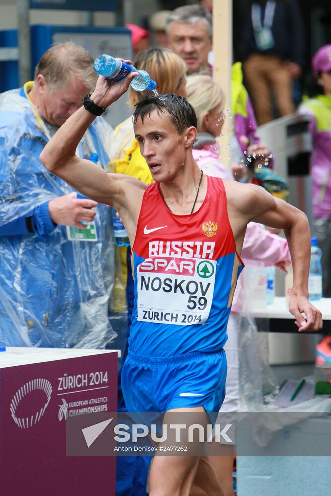 European Athletics Championships. Day Four
