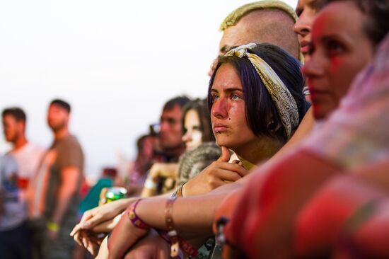 Kubana music festival in Krasnodar Territory