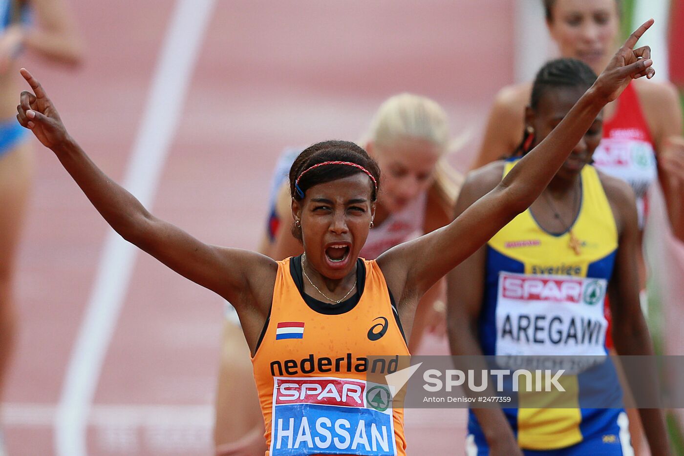 European Athletics Championships. Day Four