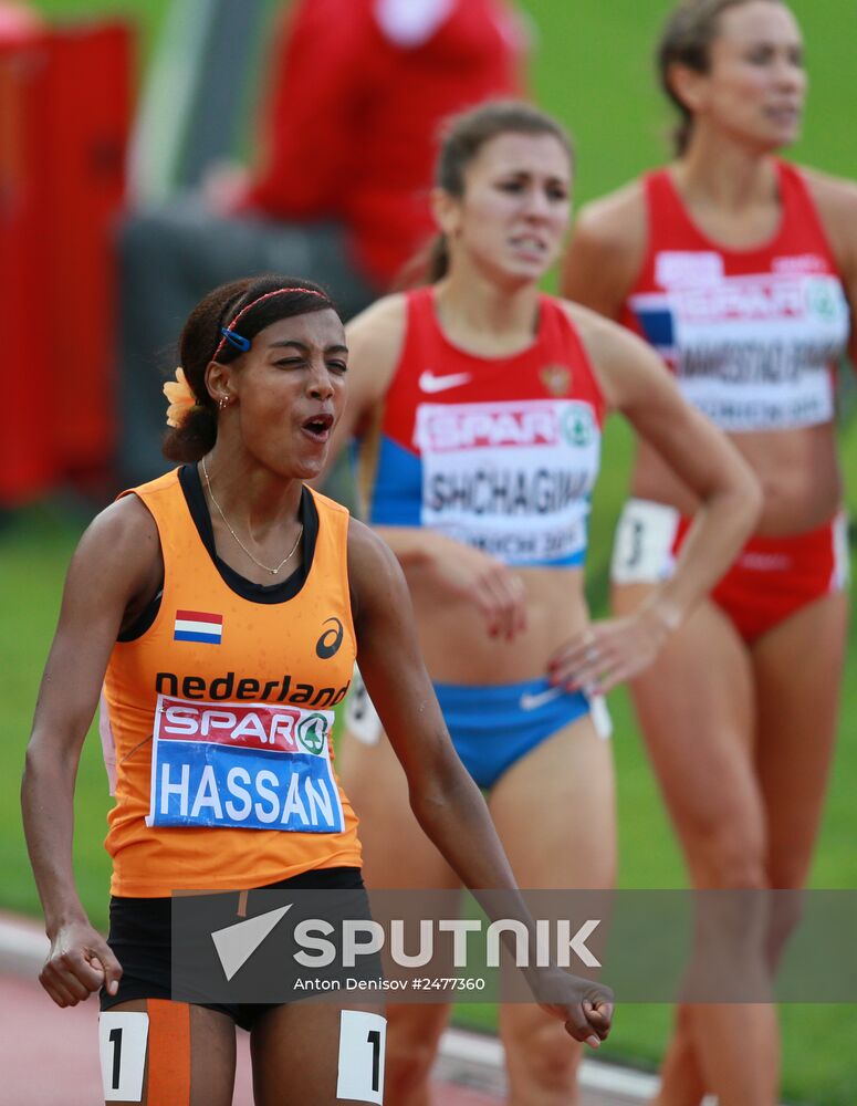 European Athletics Championships. Day Four