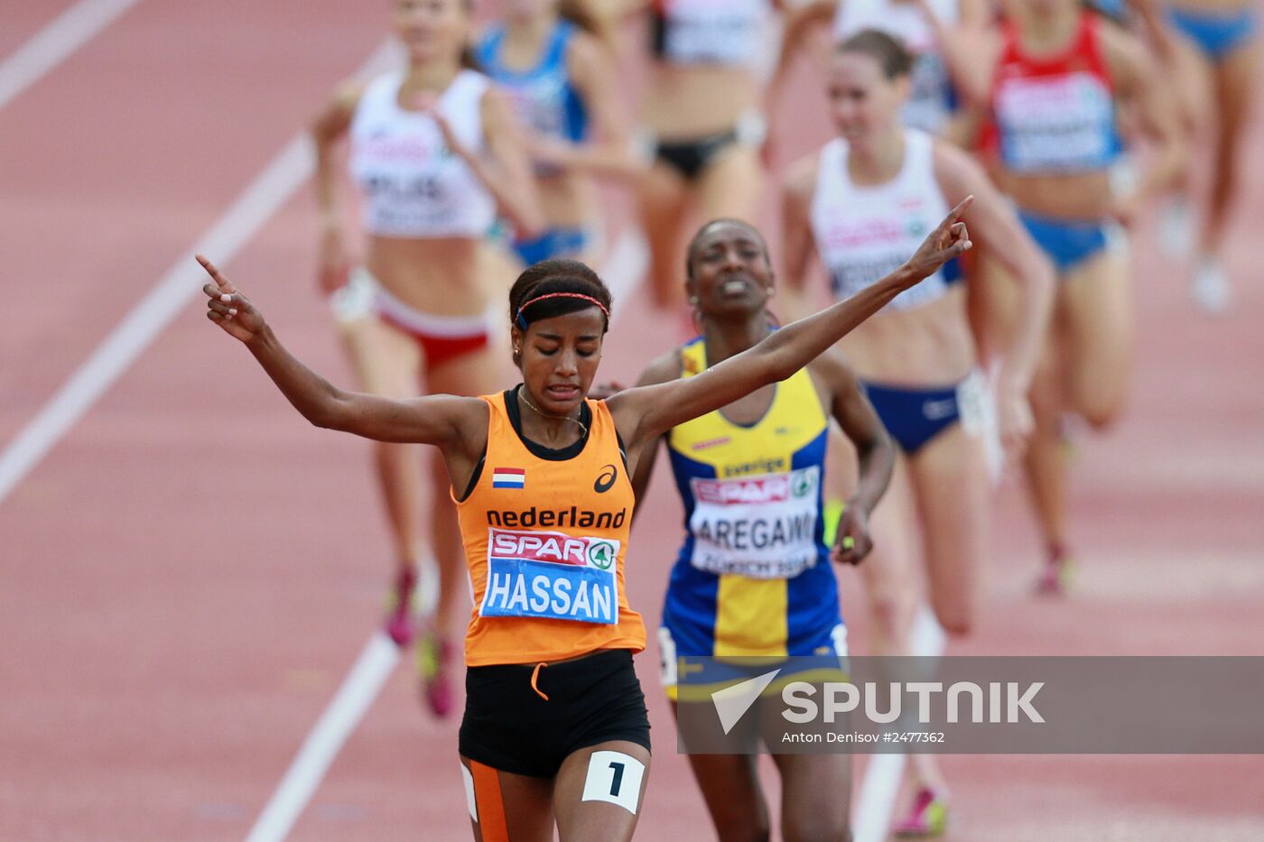 European Athletics Championships. Day Four