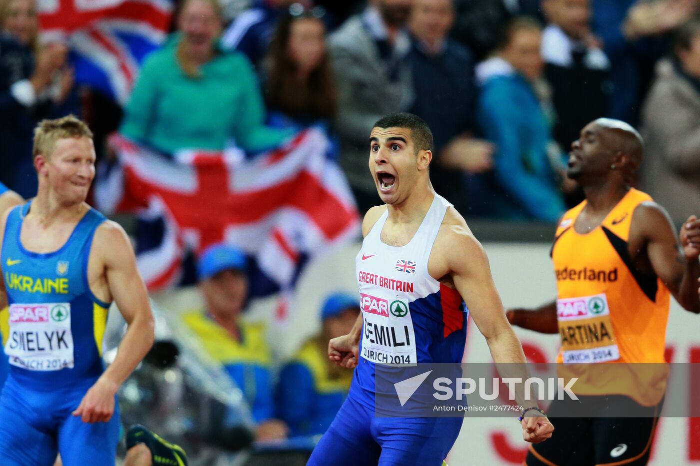 European Athletics Championships. Day Four