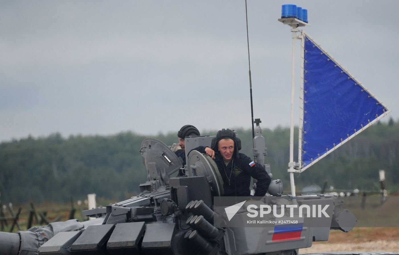 Tank biathlon 2014 wraps up