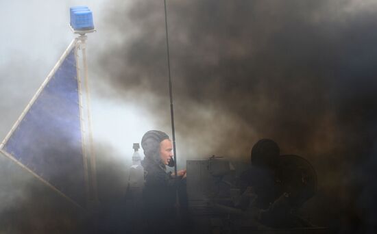 Tank biathlon 2014 wraps up