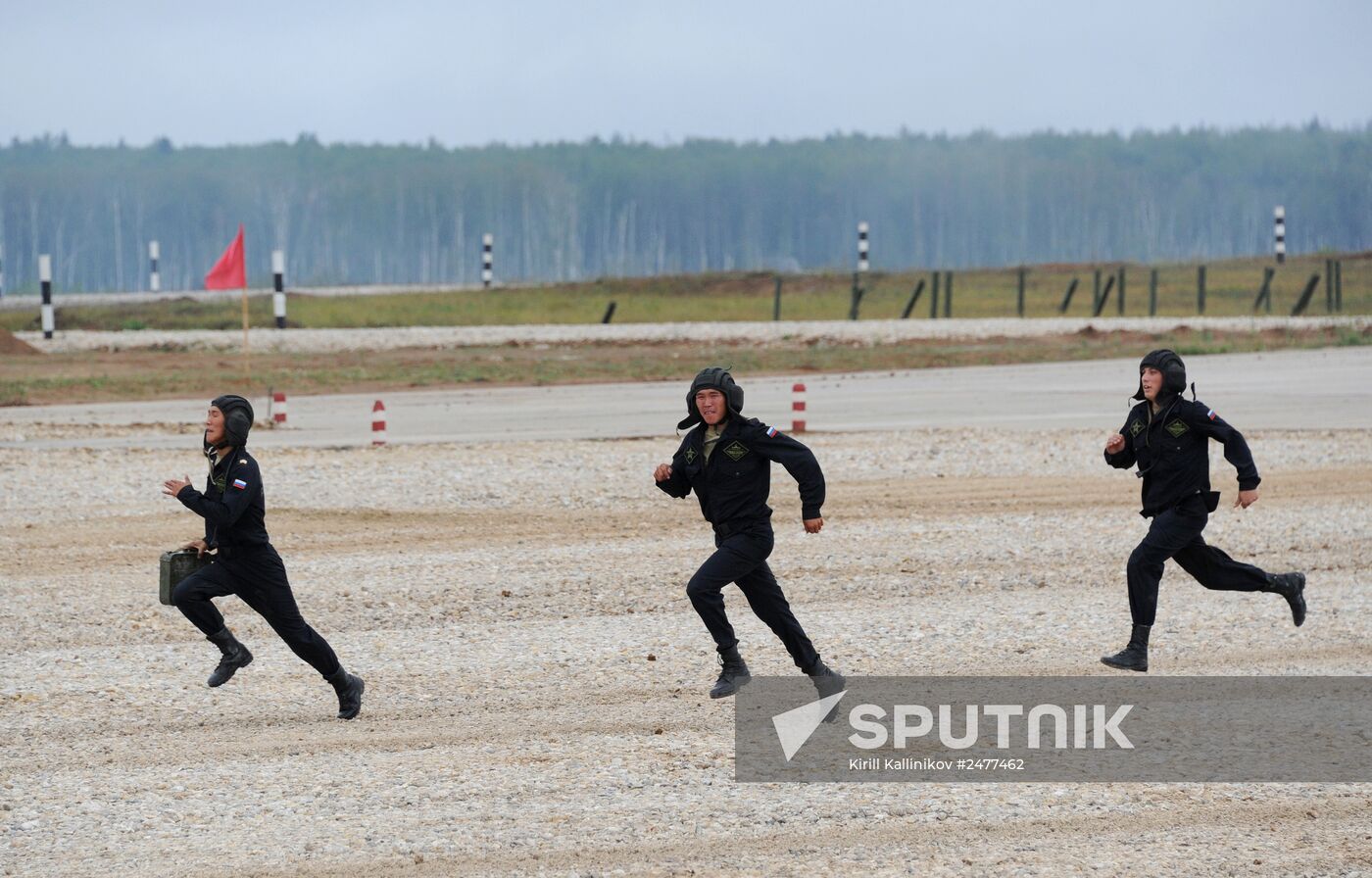 Tank biathlon 2014 wraps up