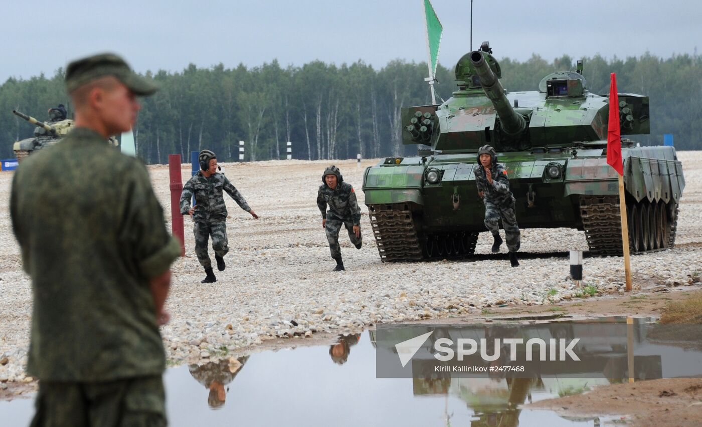 Tank biathlon 2014 wraps up
