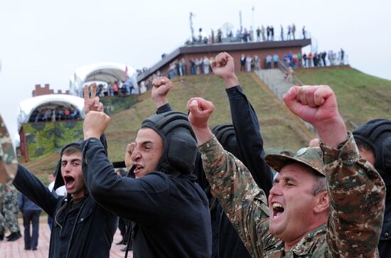 Tank biathlon 2014 wraps up
