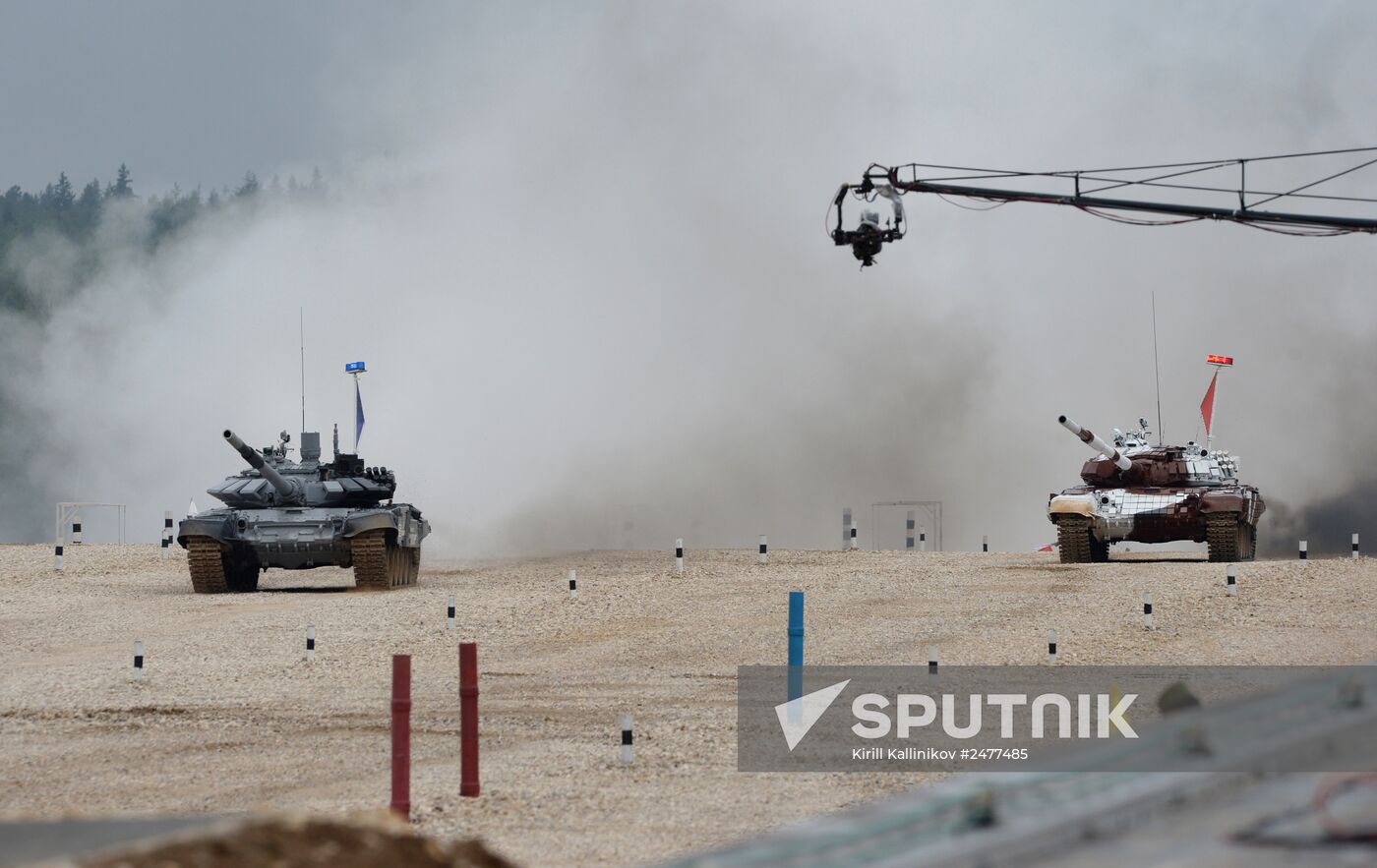 Tank biathlon 2014 wraps up