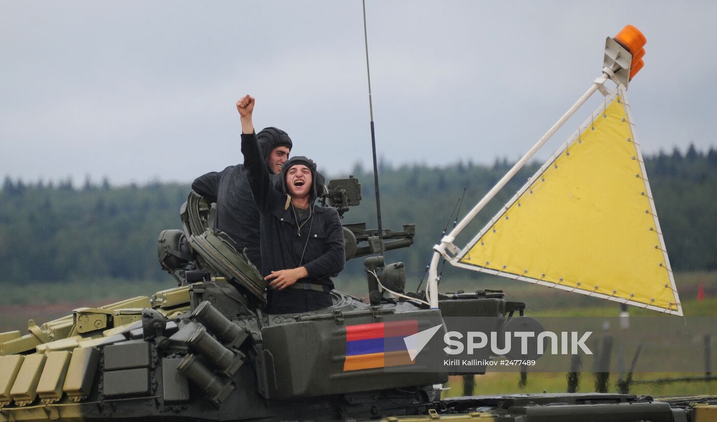 Tank biathlon 2014 wraps up
