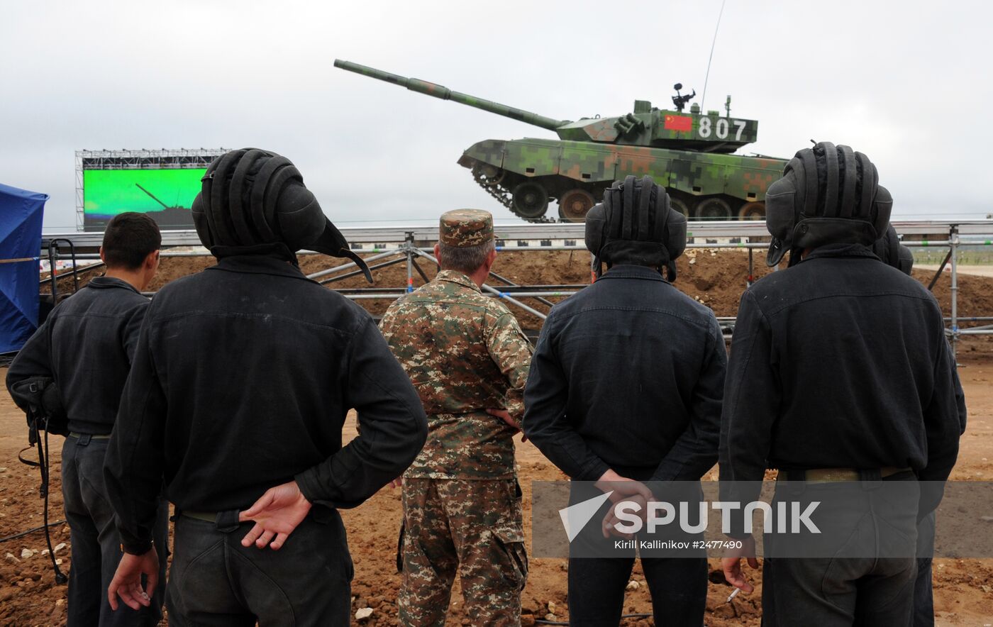 Tank biathlon 2014 wraps up