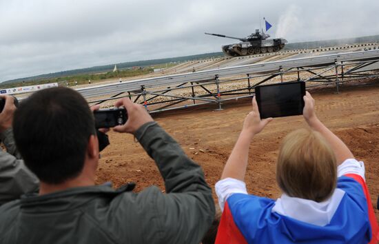 Tank biathlon 2014 wraps up