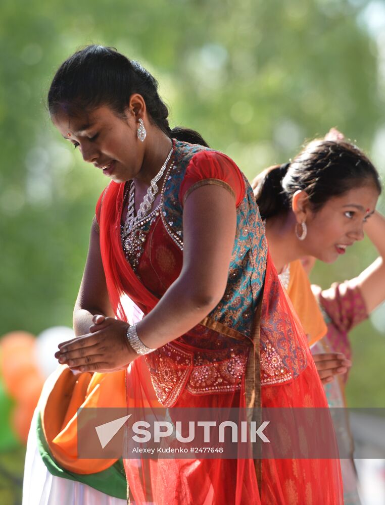 Indian Culture Festival in Sokolniki Park, Moscow