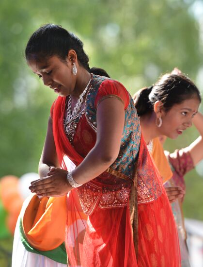 Indian Culture Festival in Sokolniki Park, Moscow
