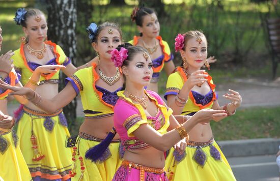 Indian Culture Festival in Sokolniki Park, Moscow