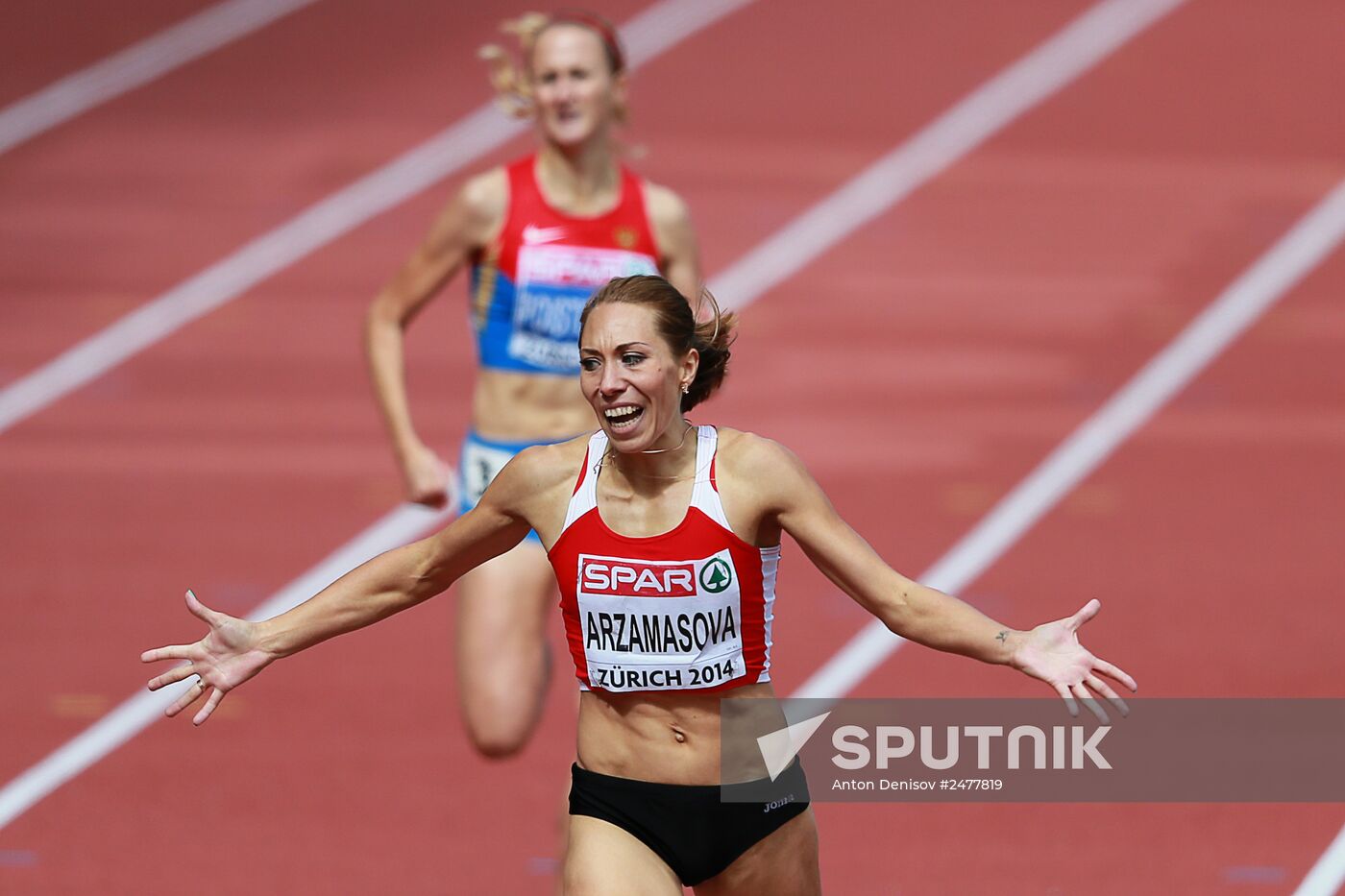 European Athletics Championships. Day five