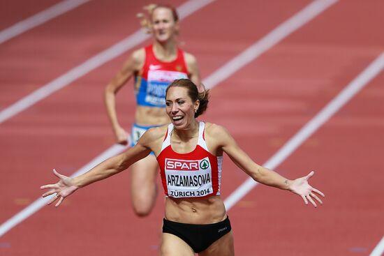 European Athletics Championships. Day five