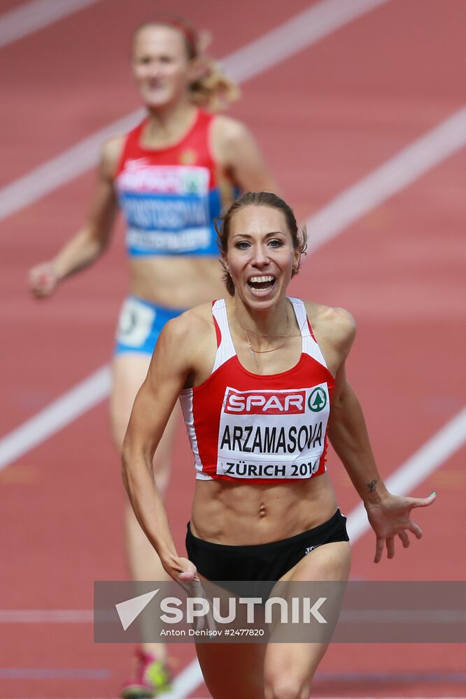 European Athletics Championships. Day five