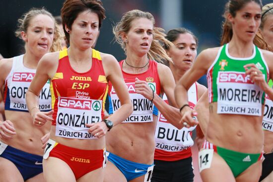 European Athletics Championships. Day five