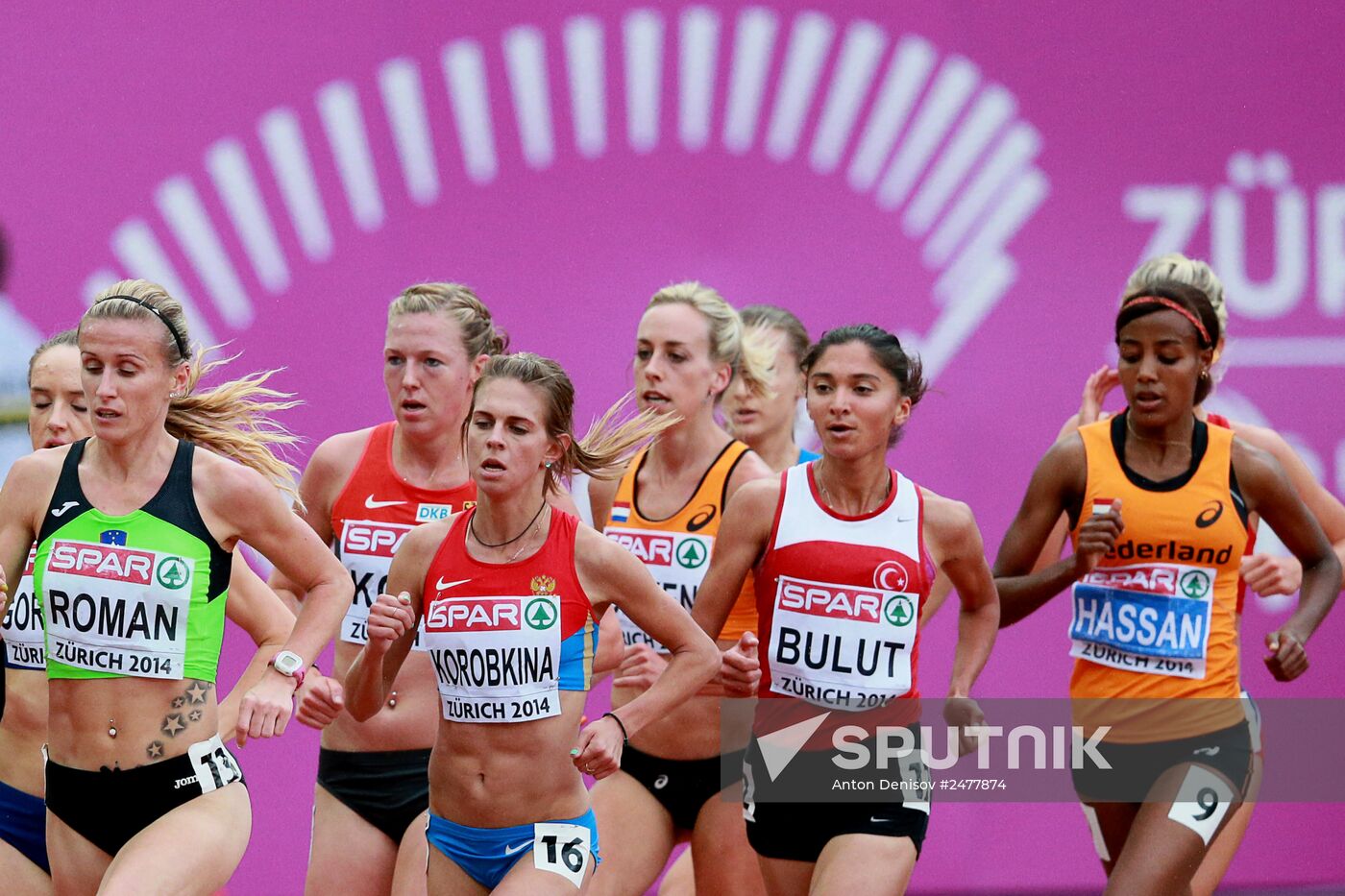 European Athletics Championships. Day five