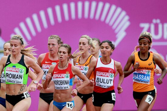 European Athletics Championships. Day five