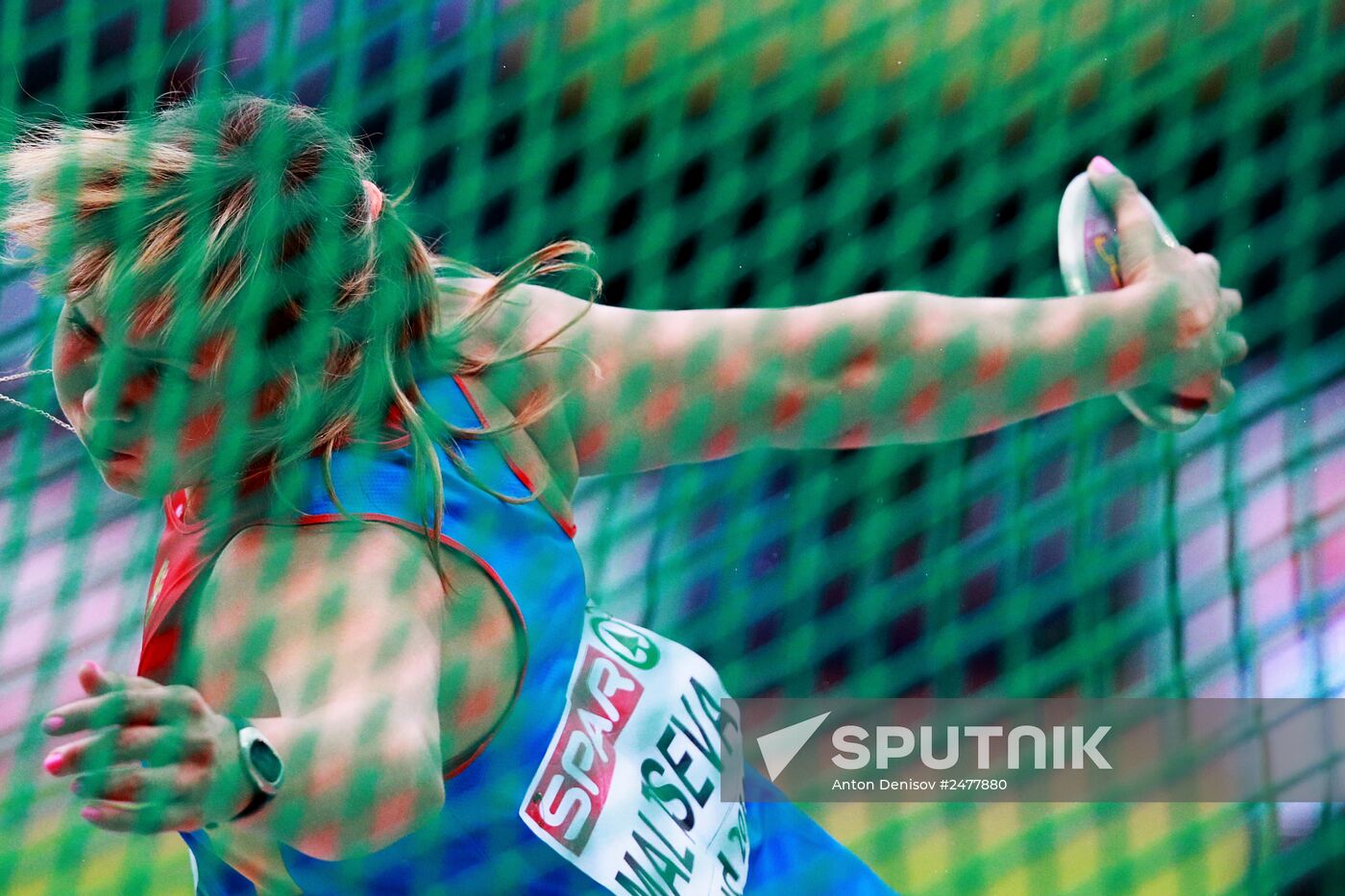 European Athletics Championships. Day five