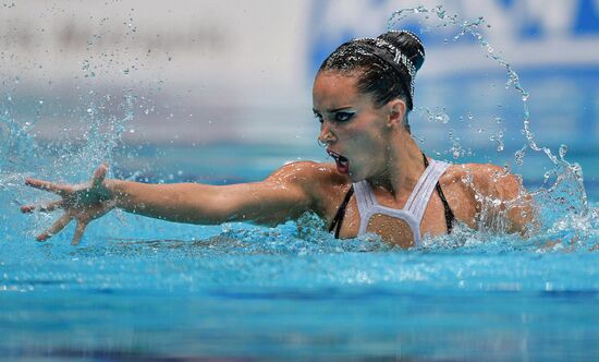 European aquatics championships. Day five