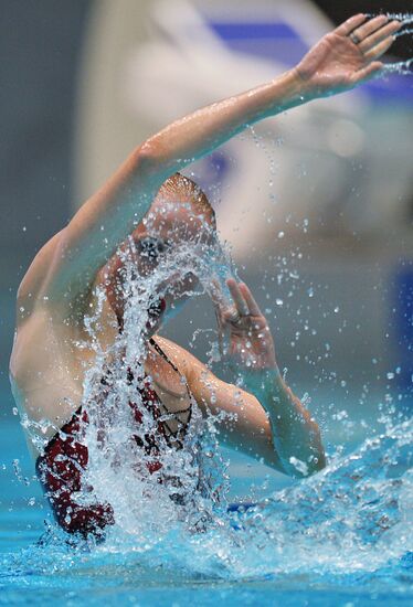 European aquatics championships. Day five