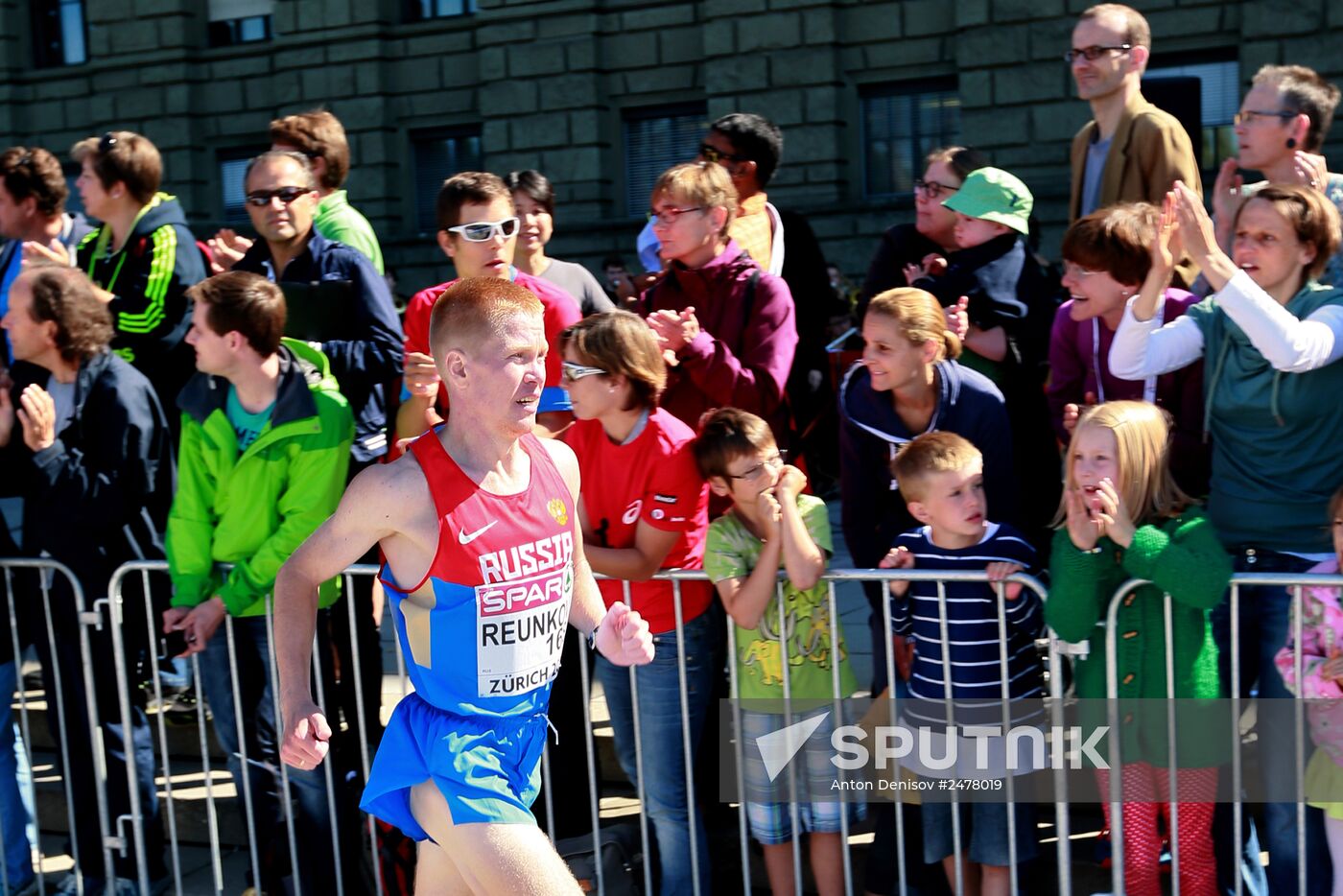 European Athletics Championships. Day six