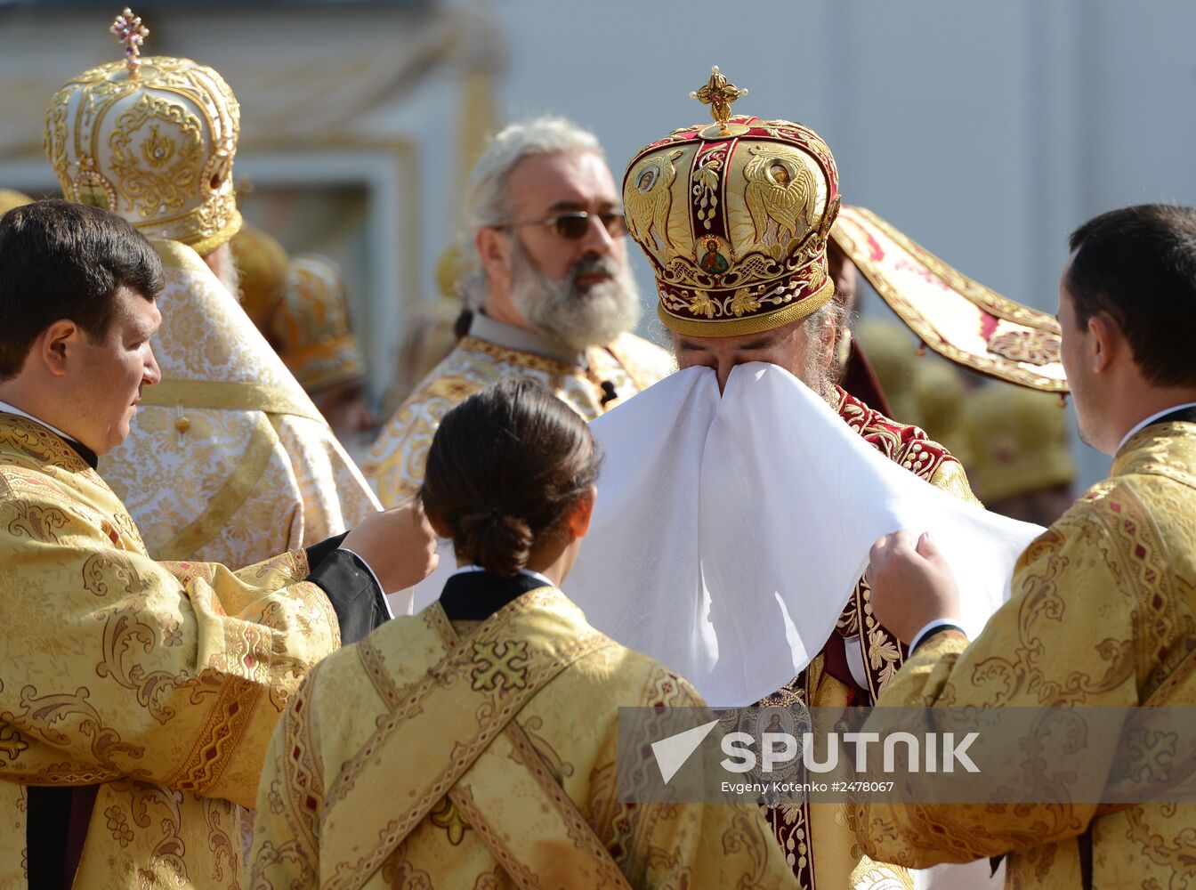 Primate of Moscow Patriarchate's Ukrainian Orthodox Church enthroned