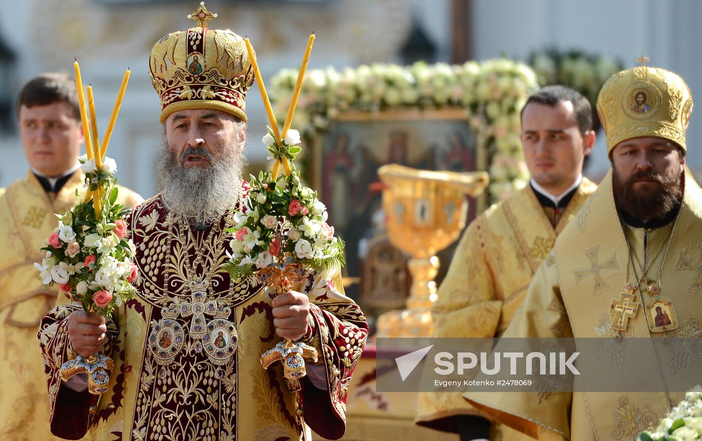 Primate of Moscow Patriarchate's Ukrainian Orthodox Church enthroned