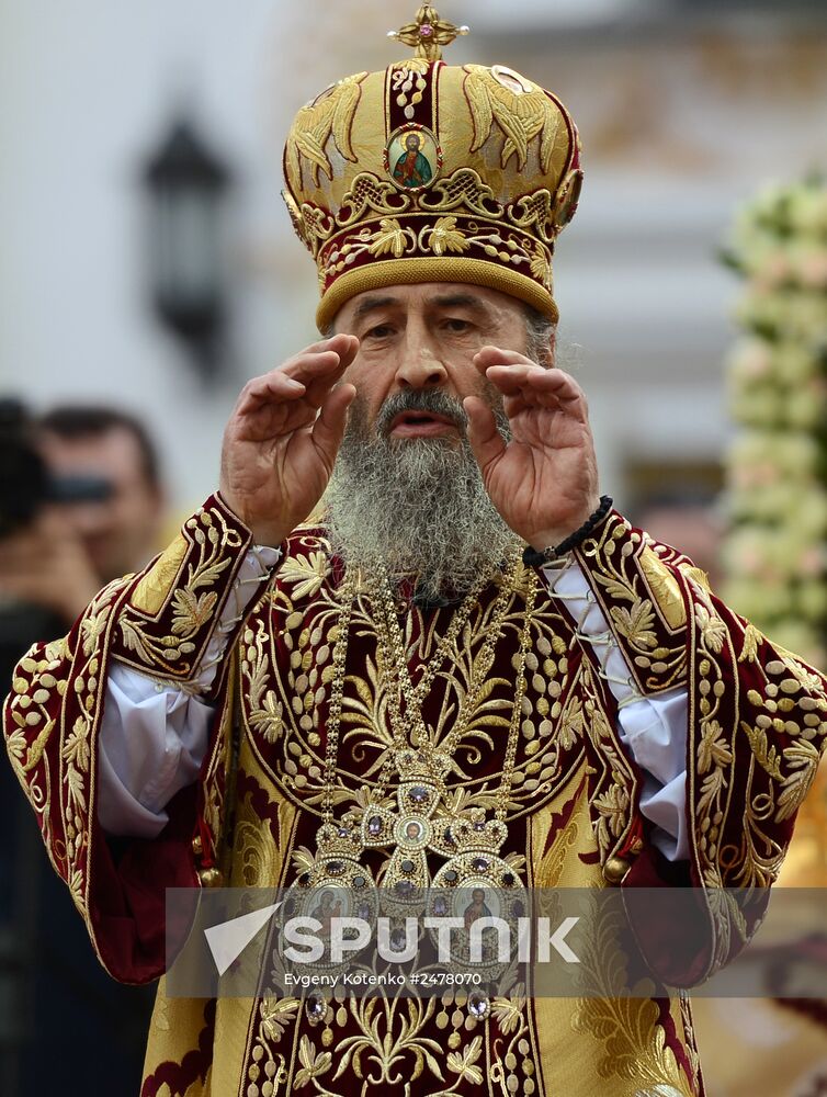 Primate of Moscow Patriarchate's Ukrainian Orthodox Church enthroned