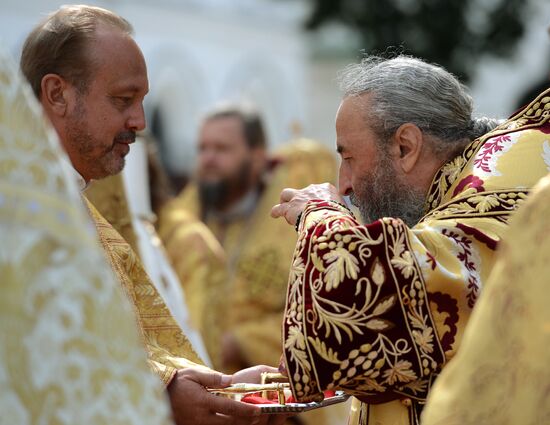 Primate of Moscow Patriarchate's Ukrainian Orthodox Church enthroned