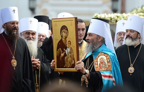 Primate of Moscow Patriarchate's Ukrainian Orthodox Church enthroned