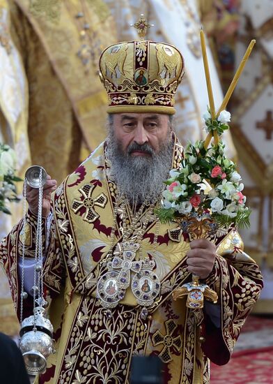 Primate of Moscow Patriarchate's Ukrainian Orthodox Church enthroned