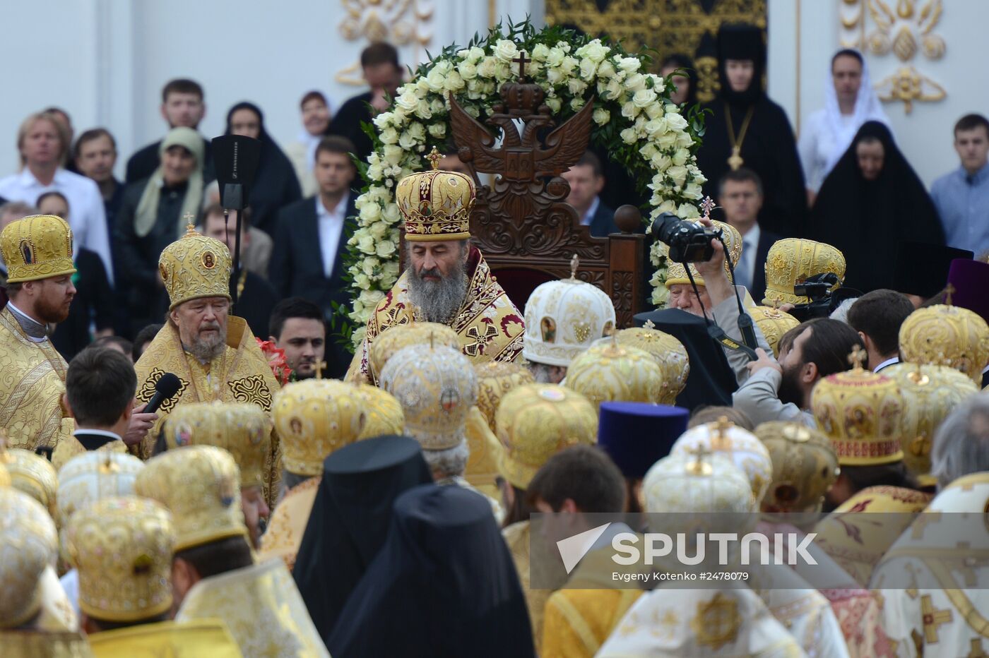 Primate of Moscow Patriarchate's Ukrainian Orthodox Church enthroned