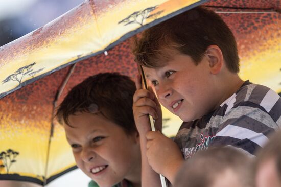 Demonstration program at Engineering Technologies 2014 forum. Day Two