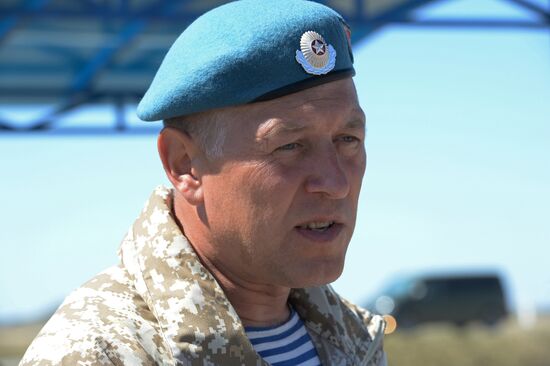 Interaction 2014 CSTO CRRF military drill in Kazakhstan