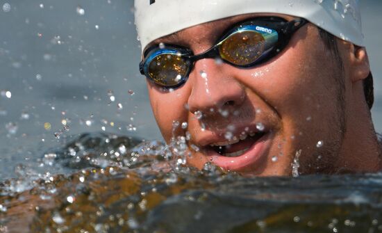 European aquatics championships. Day five