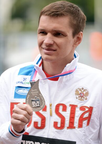 European aquatics championships. Day five