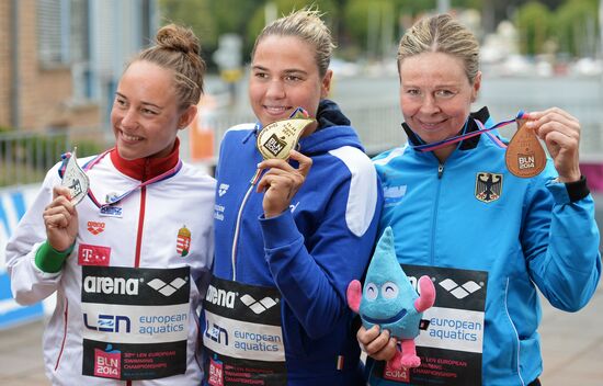 European Aquatics Championship. Day five