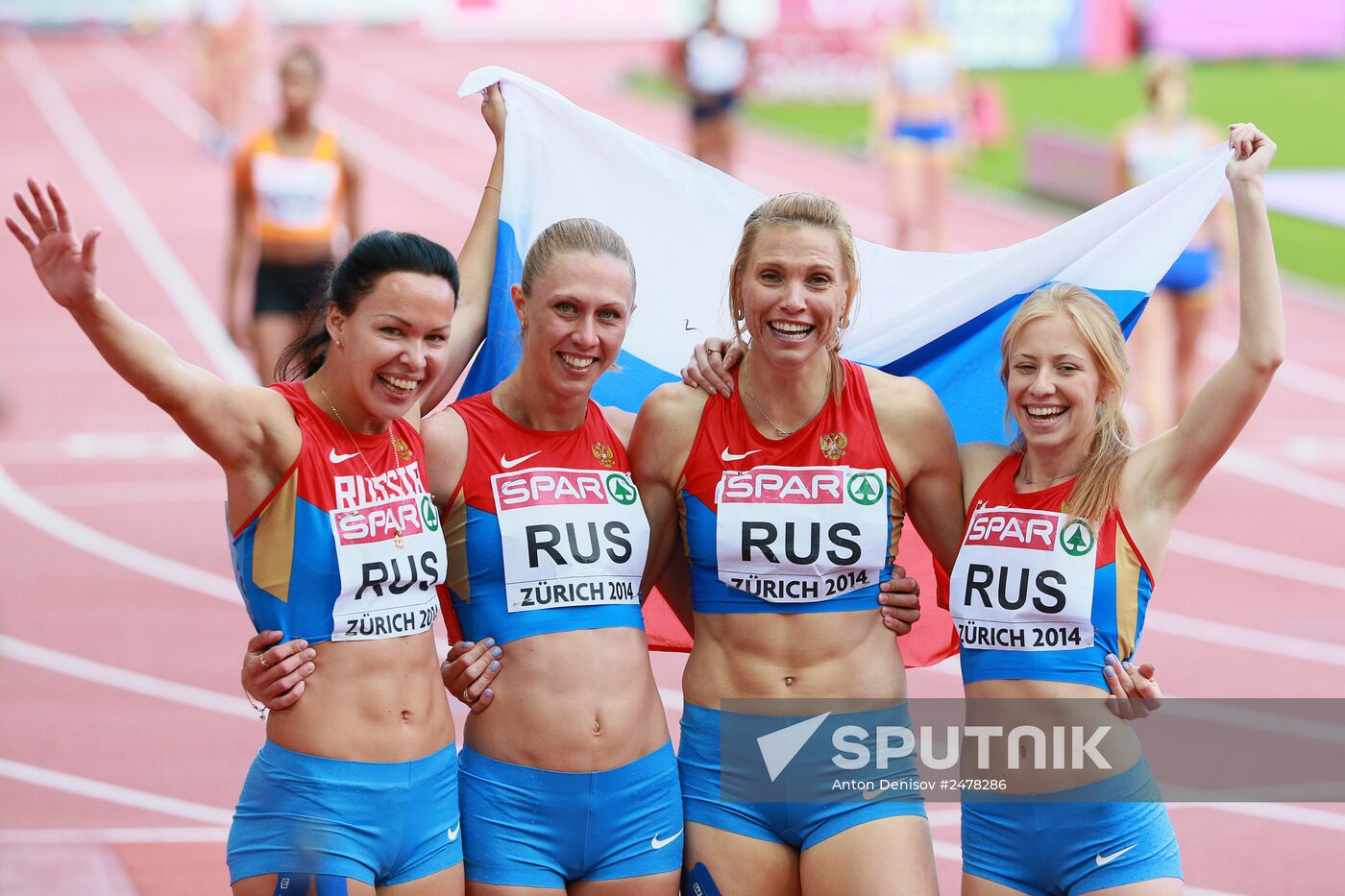 European athletics championships. Day six