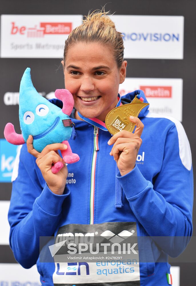 European athletics European aquatics championships. Day five. Day five