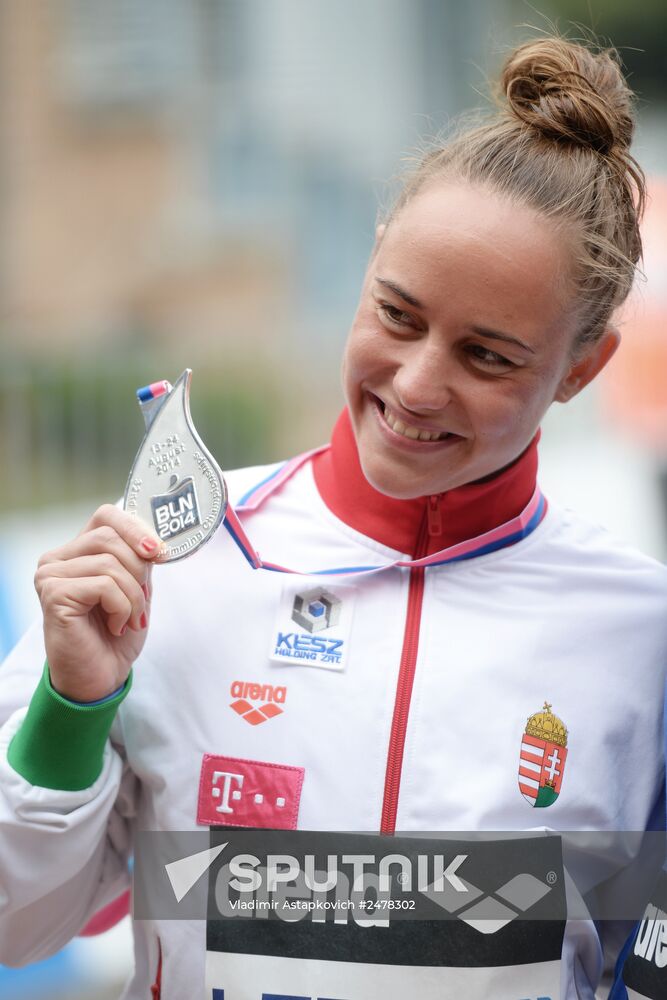 European aquatics championships. Day five